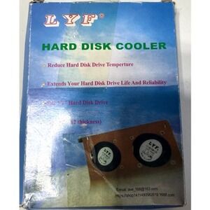 LYF Hard Disk Cooler – Dual Fan Cooling Magic for 3.5" Drives! 🧊